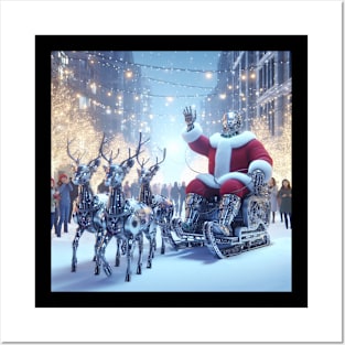 Robotic Santa Posters and Art